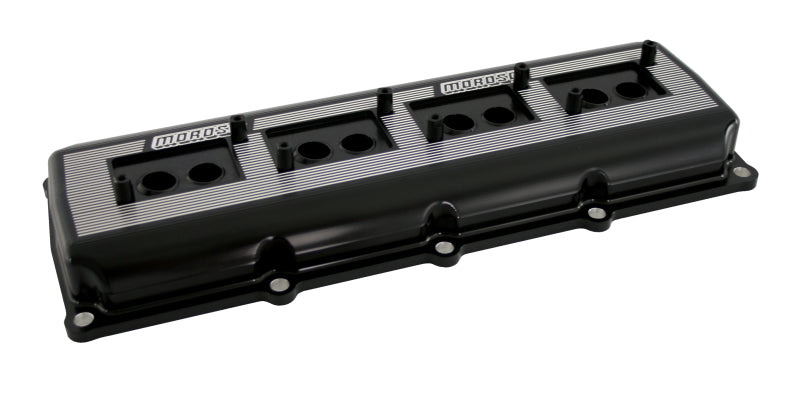 Moroso Dodge 5.7/6.1/6.4L Hemi Valve Cover - Black Anodized